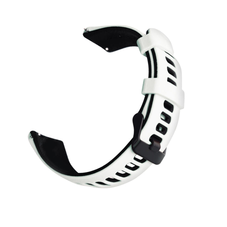 Universal Double Color Silicone Replacement Strap Watchband
