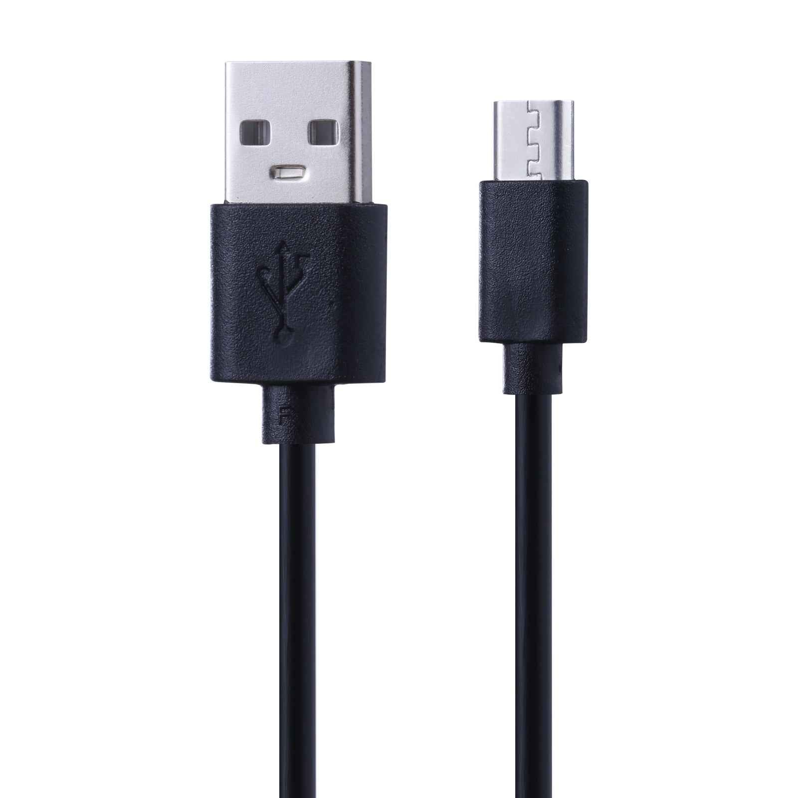 Uniqbuy For USB to Micro USB Copper Core Charging Cable, Cable Length:30cm(Black)