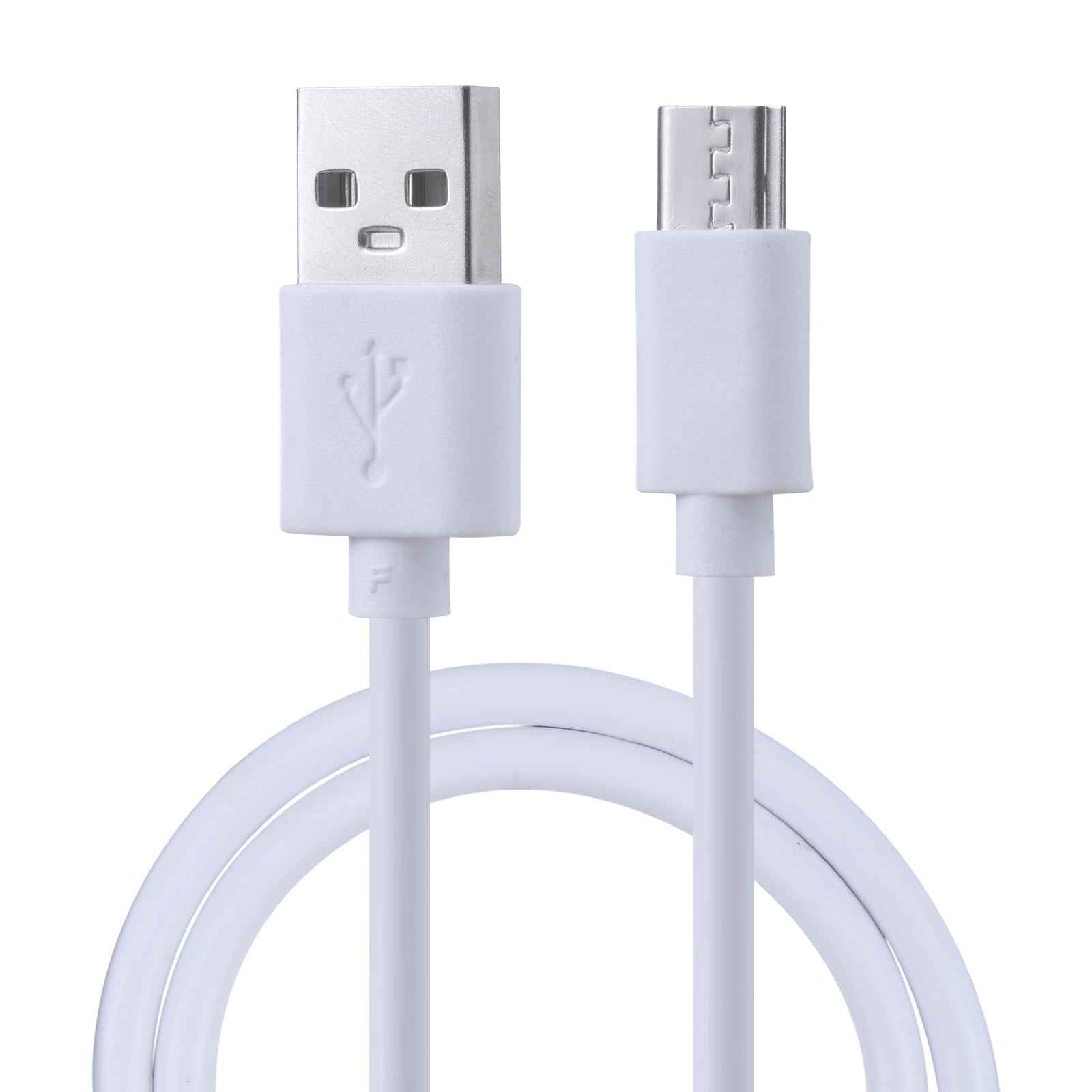 Uniqbuy For USB to Micro USB Copper Core Charging Cable, Cable Length:50cm(White)