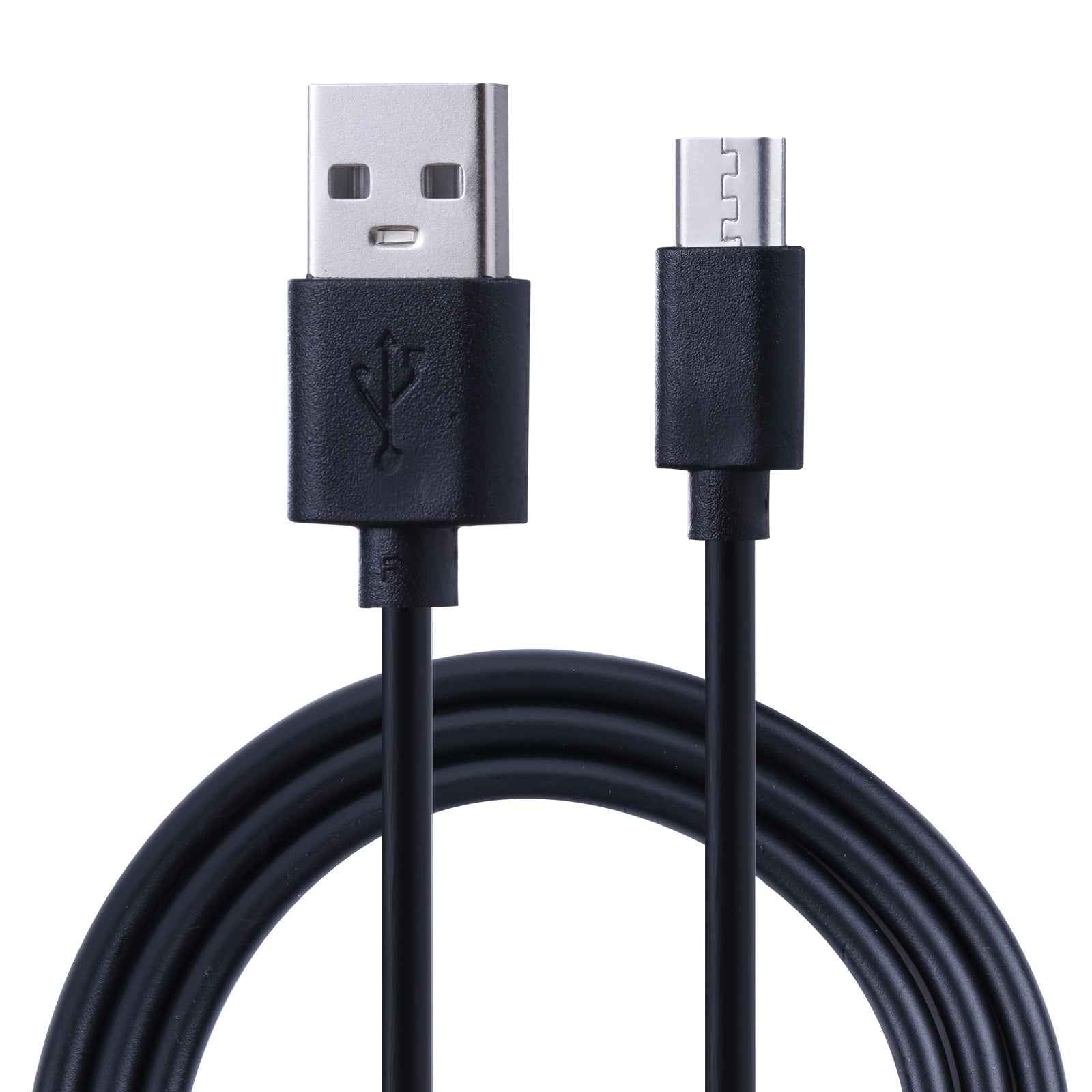 Uniqbuy For USB to Micro USB Copper Core Charging Cable, Cable Length:1m(Black)