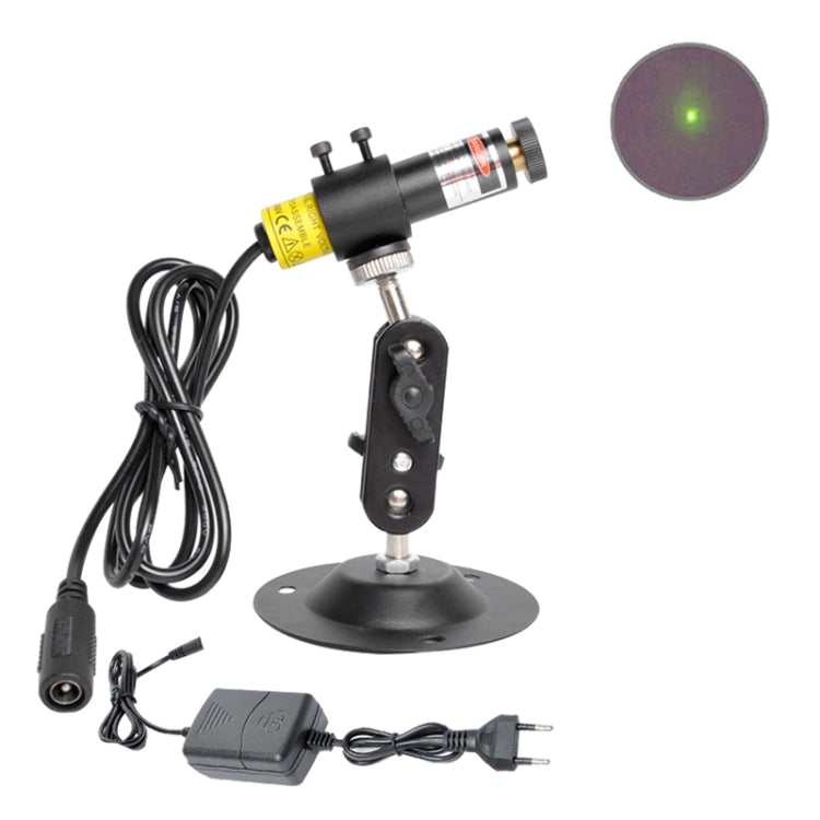 Laser Positioning Light with Holder, EU Plug, Style:200wm Dot(Green Light)