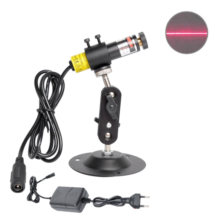 Laser Positioning Light with Holder, EU Plug, Style:200wm Line(Red Light)