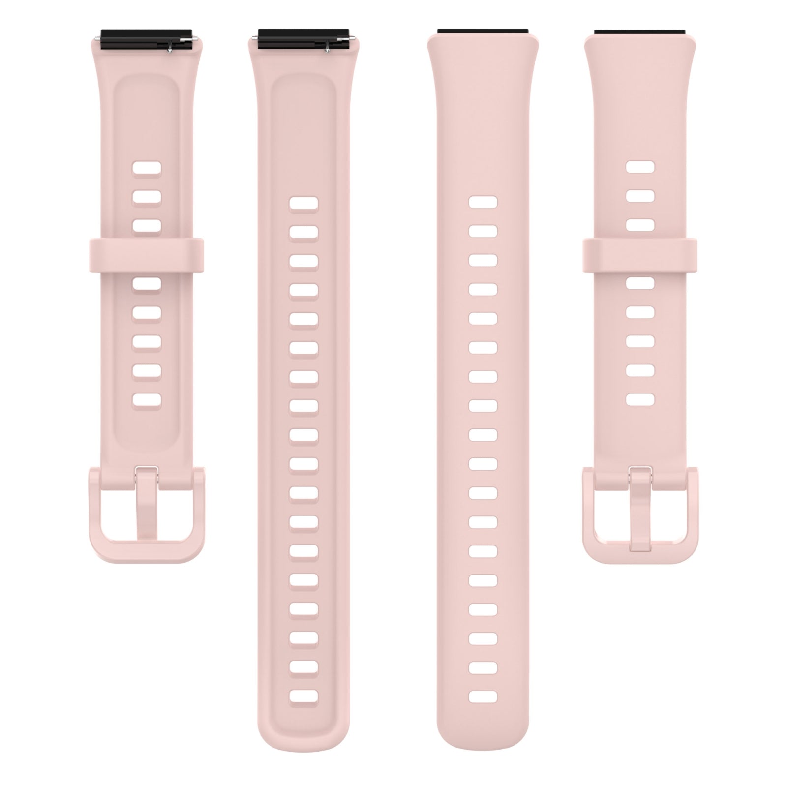 For Huawei Band 7 Silicone Watch Band(Rose Pink)