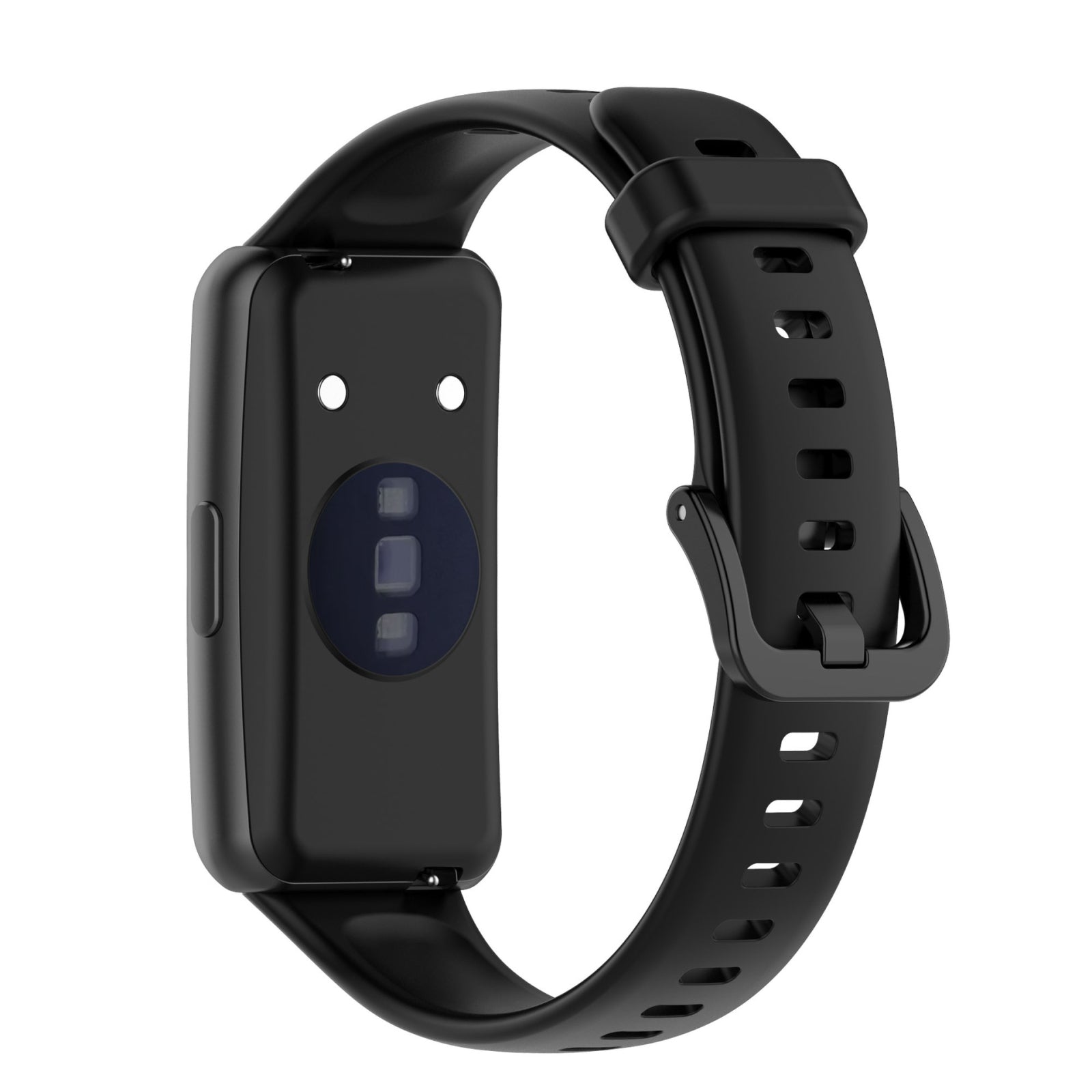 For Huawei Band 7 Silicone Watch Band(Black)