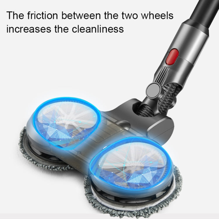 For Dyson V7 / V8 / V10 / V11 X004 Electric Mop Head Wet Towing Household Floor Cleaning Head with Water Tank