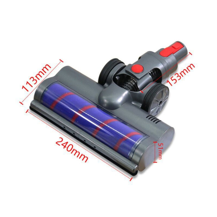 For Dyson V7 / V8 / V10 / V11 Vacuum Cleaner Electric Floor Brush Soft Velvet Electric Floor Brush