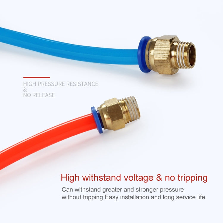 PC16-06 LAIZE PC Male Thread Straight Pneumatic Quick Fitting Connector