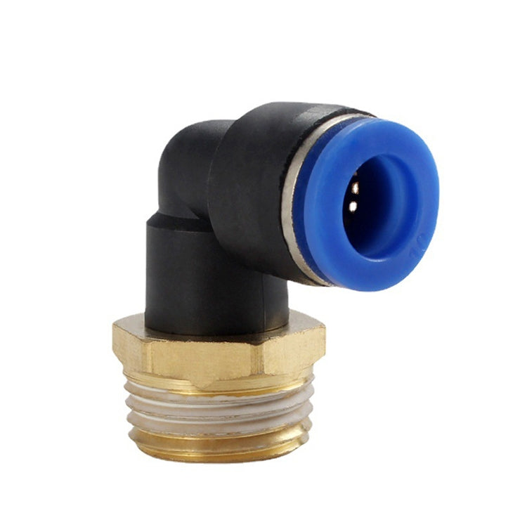 PL6-M5 LAIZE 10pcs Male Thread Elbow Pneumatic Quick Fitting Connector