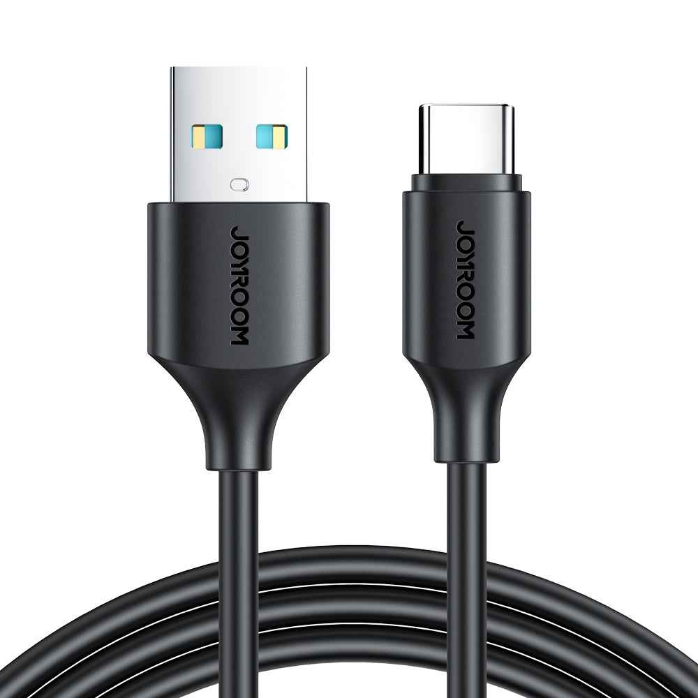 Uniqbuy For JOYROOM S-UC027A9 3A USB to USB-C/Type-C Fast Charging Data Cable, Length: 2m(Black)