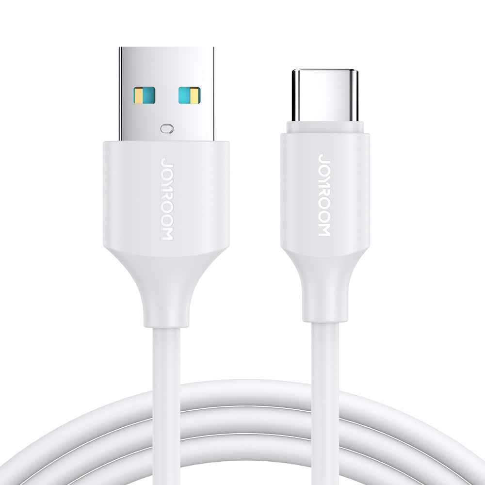 Uniqbuy For JOYROOM S-UC027A9 3A USB to USB-C/Type-C Fast Charging Data Cable, Length:1m(White)