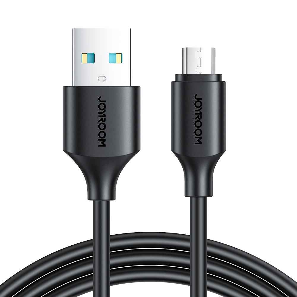 Uniqbuy For JOYROOM S-UM018A9 2.4A USB to Micro USB Fast Charging Data Cable, Length:1m(Black)