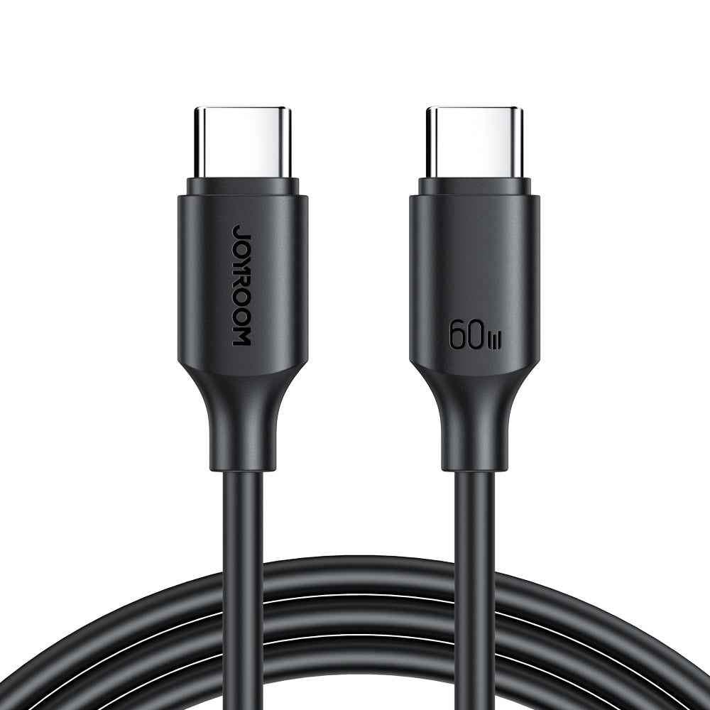 Uniqbuy For JOYROOM S-CC060A9 60W USB-C/Type-C to USB-C/Type-C Fast Charging Data Cable, Length: 1m(Black)