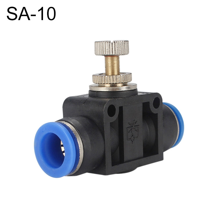 SA-10 LAIZE Pipe Throttle Valve Quick Fitting Pneumatic Connector