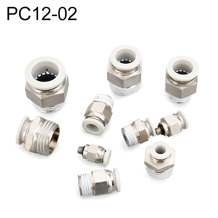 PC12-02 LAIZE PC Straight Pneumatic Quick Fitting Connector