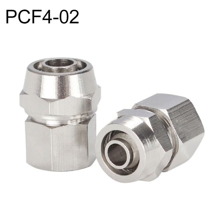 PCF4-02 LAIZE Copper Pneumatic Quick Fitting Connector