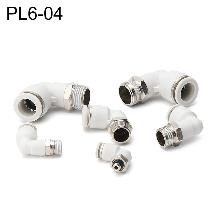 PL6-04 LAIZE PL Elbow Pneumatic Quick Fitting Connector