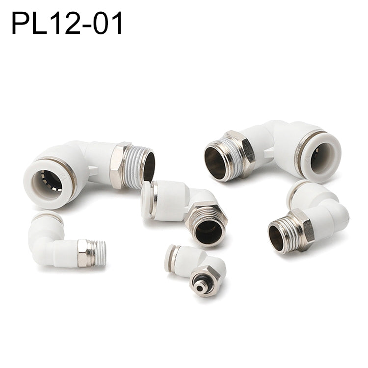 PL12-01 LAIZE PL Elbow Pneumatic Quick Fitting Connector