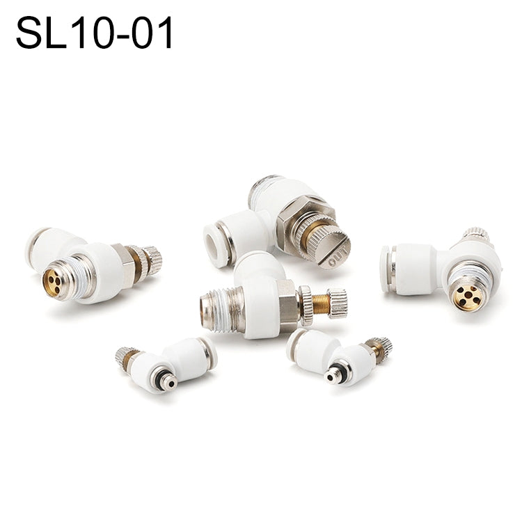 SL10-01 LAIZE SL Throttle Valve Elbow Pneumatic Quick Connector