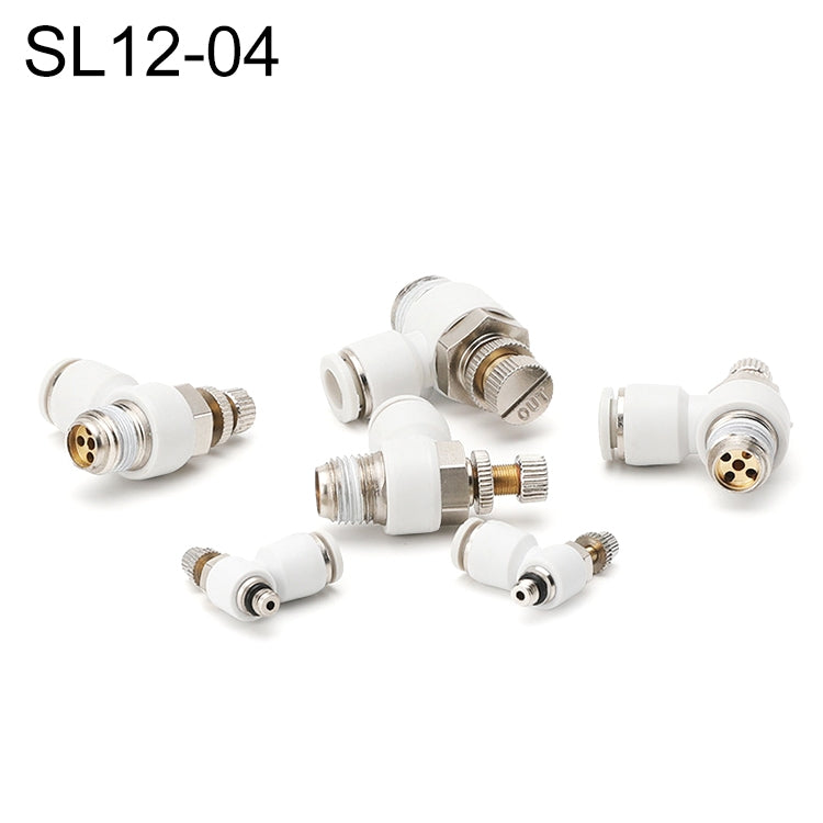 SL12-04 LAIZE SL Throttle Valve Elbow Pneumatic Quick Connector