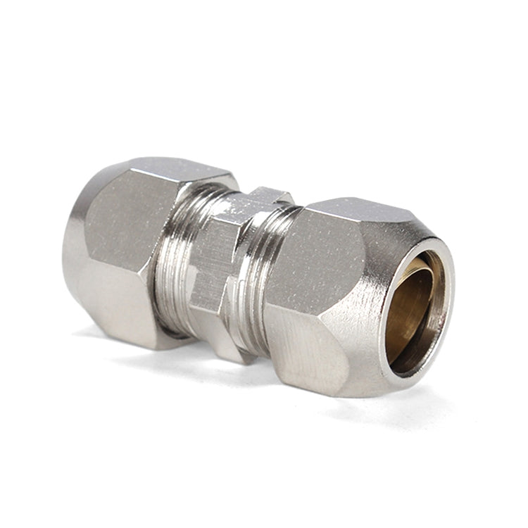 KT-PU-12 LAIZE Nickel Plated Copper Straight Pneumatic Quick Fitting Copper Pipe Connector