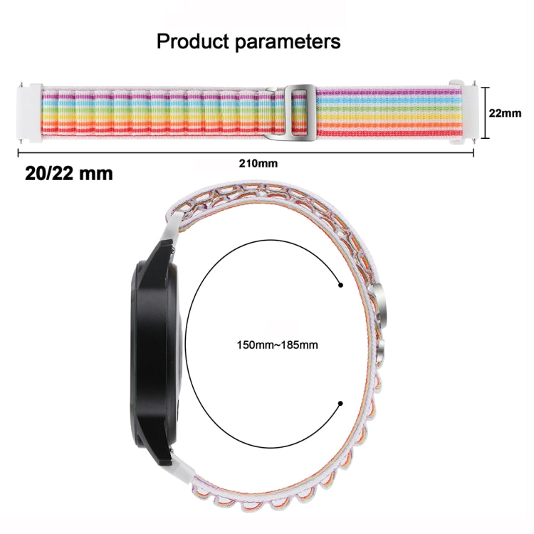 Universal Nylon Loop Watch Band