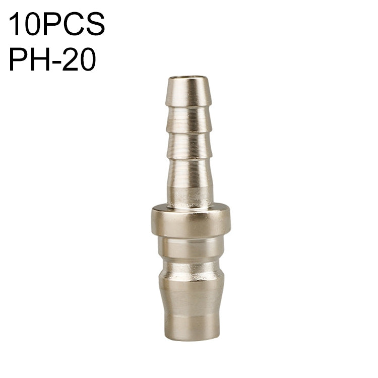 LAIZE PH-20 10pcs C-type Self-lock Pneumatic Quick Fitting Connector