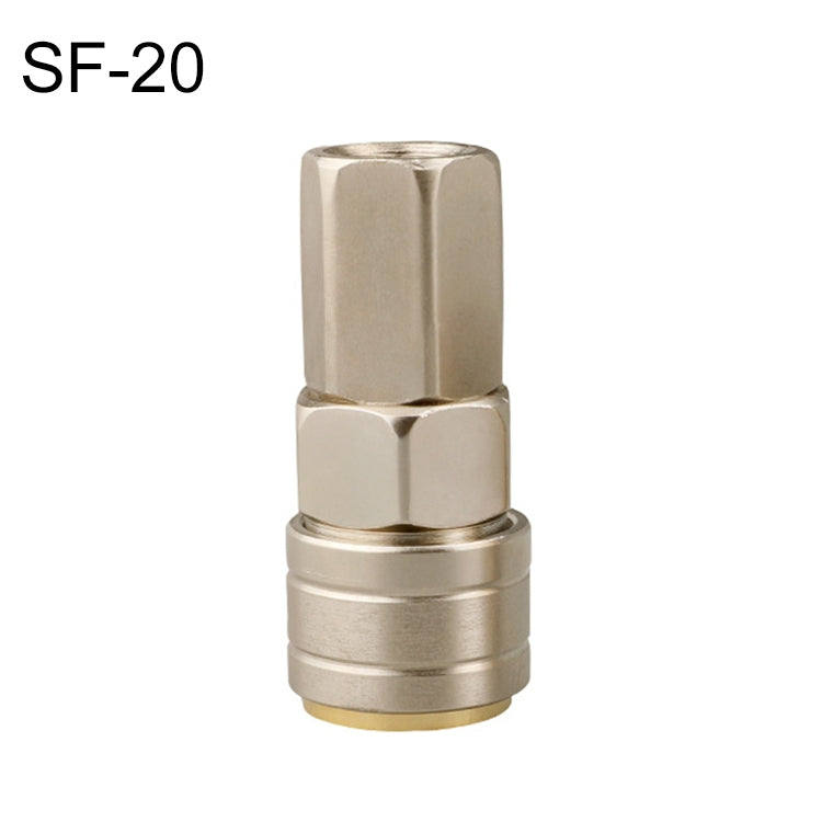 LAIZE SF-20 10pcs C-type Self-lock Pneumatic Quick Fitting Connector