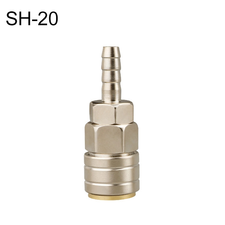 LAIZE SH-20 10pcs C-type Self-lock Pneumatic Quick Fitting Connector