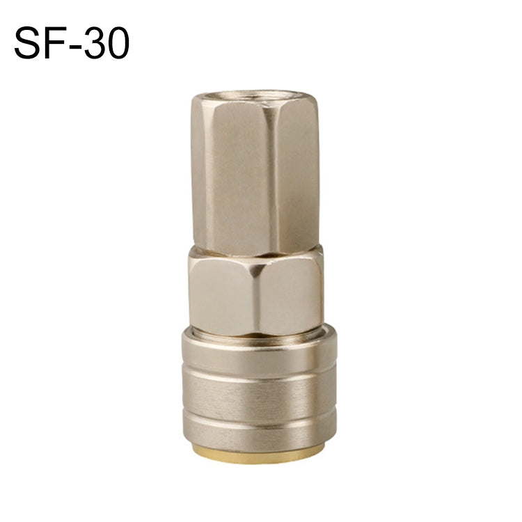 LAIZE SF-30 10pcs C-type Self-lock Pneumatic Quick Fitting Connector