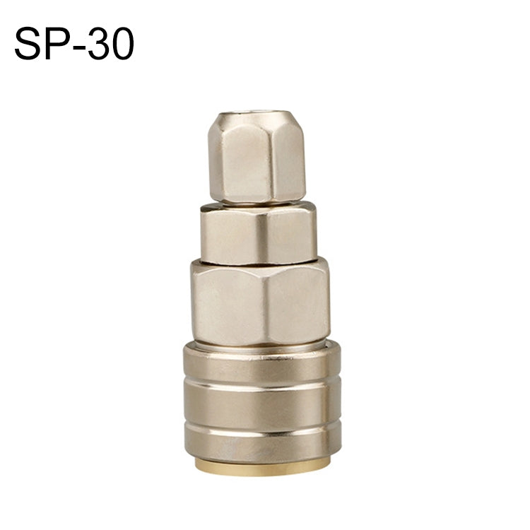 LAIZE SP-30 10pcs C-type Self-lock Pneumatic Quick Fitting Connector