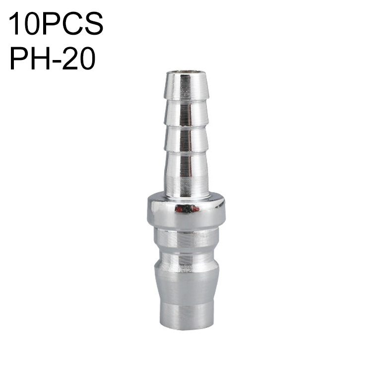 LAIZE PH-20 10pcs C-type Self-lock Air Tube Pneumatic Quick Fitting Connector