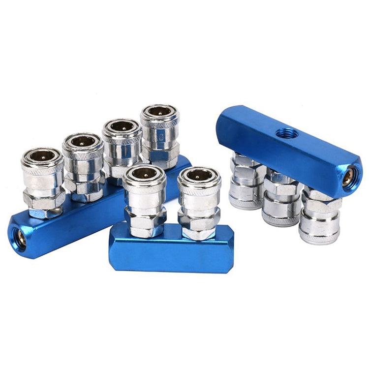 LAIZE 4-way C-type Self-lock Pneumatic Components