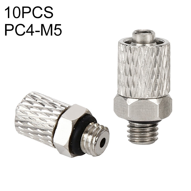 PC4-M5 LAIZE 10pcs Micro Trachea Quick Connector