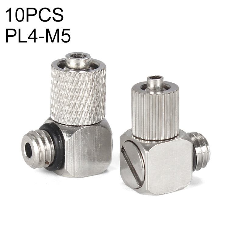 PL4-M5 LAIZE 10pcs Micro Trachea Quick Connector