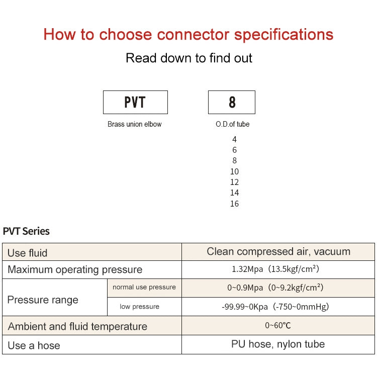 PV-8 LAIZE Nickel Plated Copper Elbow Pneumatic Quick Connector