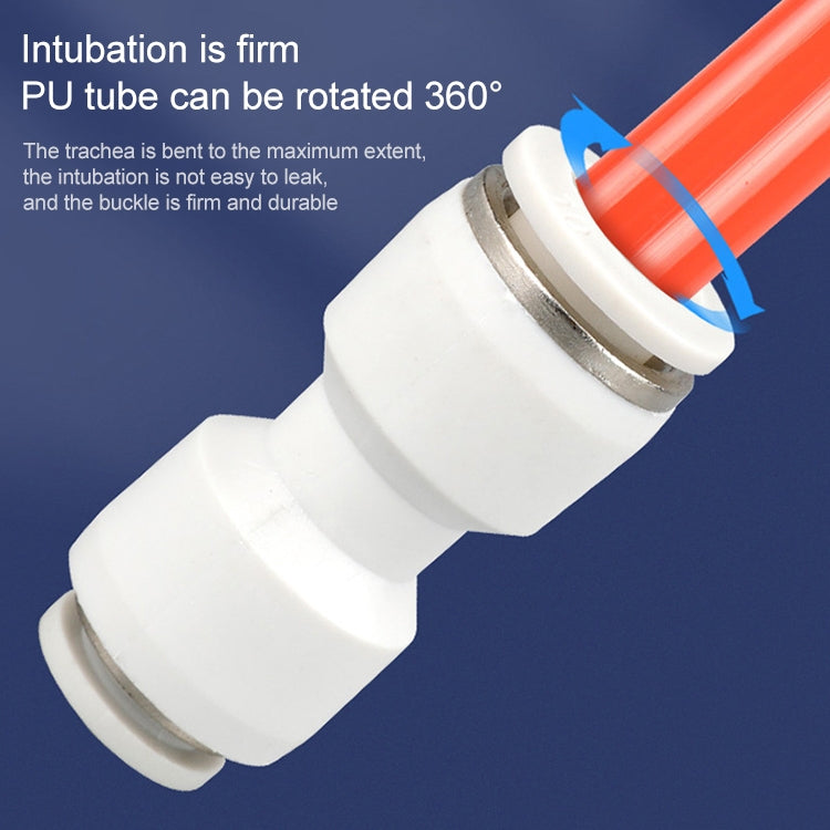 PG6-4 LAIZE 10pcs PG Reducing Straight Pneumatic Quick Fitting Connector