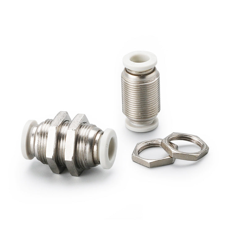 PM-8 LAIZE PM Bulkhead Straight Pneumatic Quick Fitting Connector