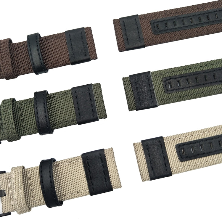 Universal Nylon Leather Watch Band