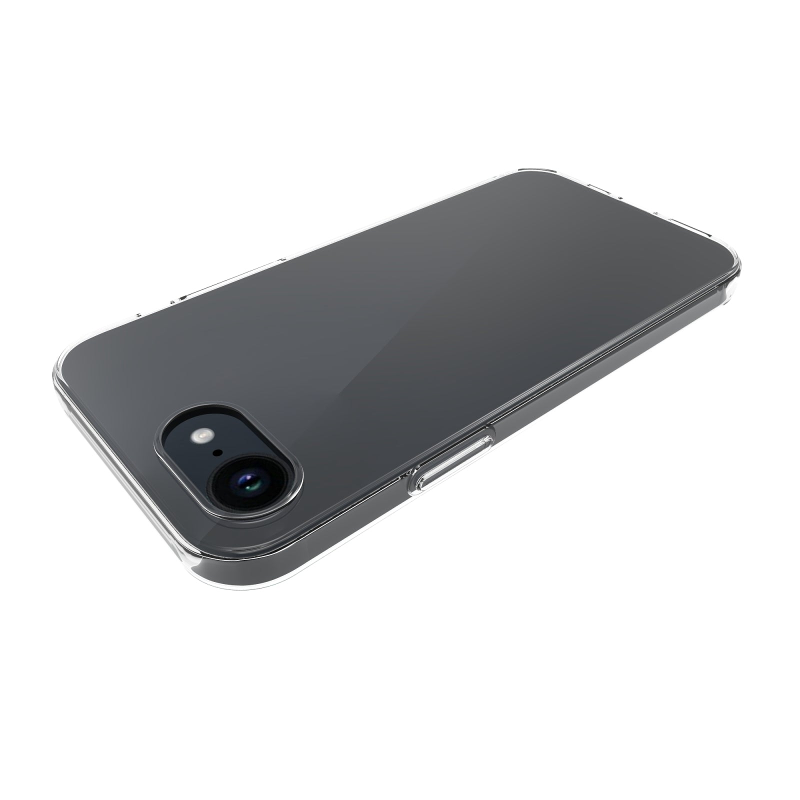 For iPhone 16e Waterproof Texture TPU Phone Case(Transparent)