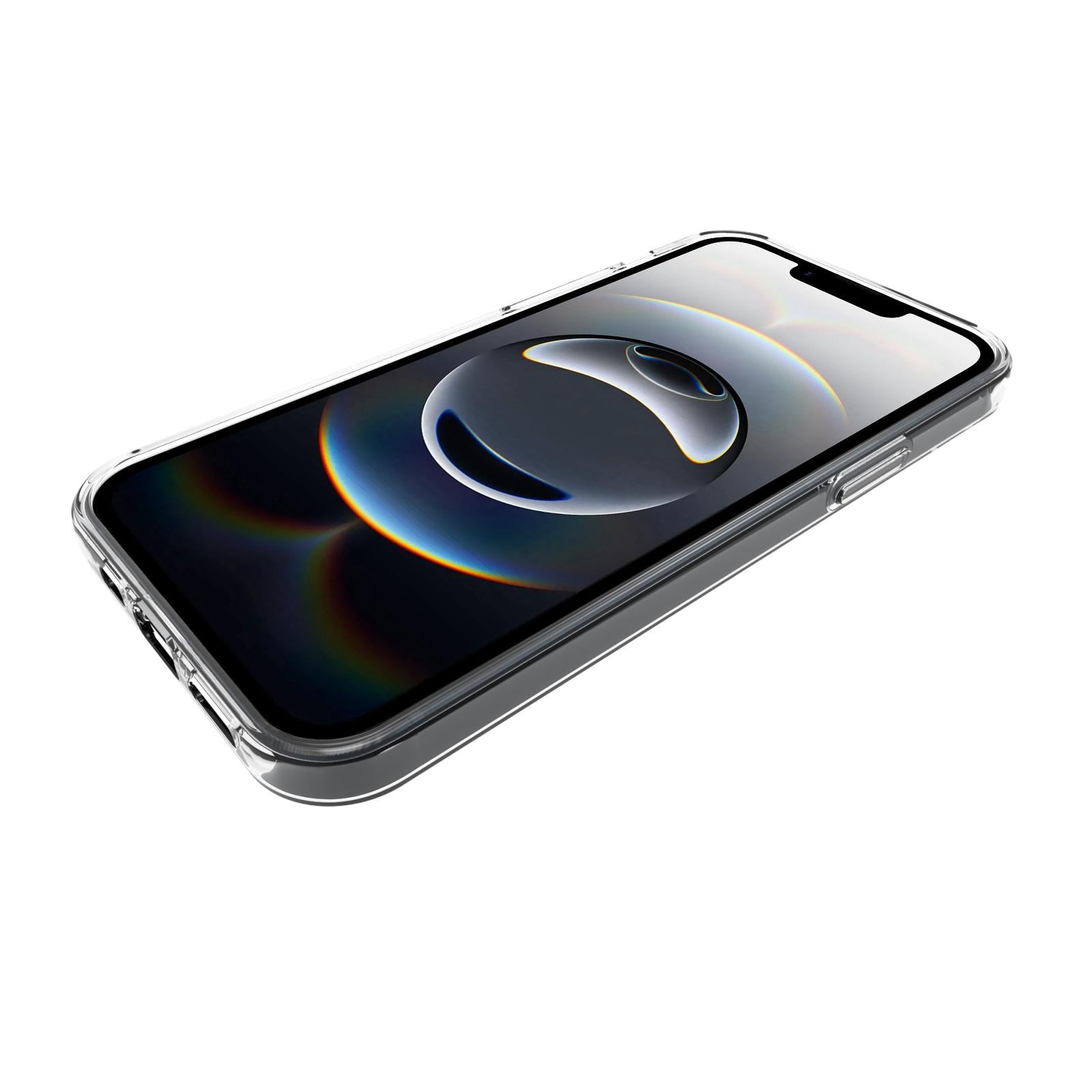 For iPhone 16e Waterproof Texture TPU Phone Case(Transparent)