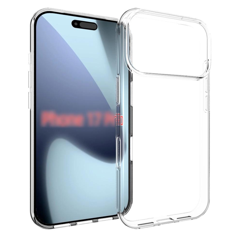 Compatible with iPhone 18 Pro Waterproof Texture TPU Phone Case - Transparent