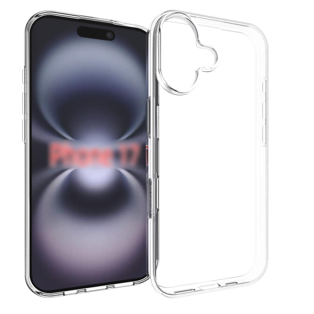 Compatible with iPhone 18 Waterproof Texture TPU Phone Case - Transparent