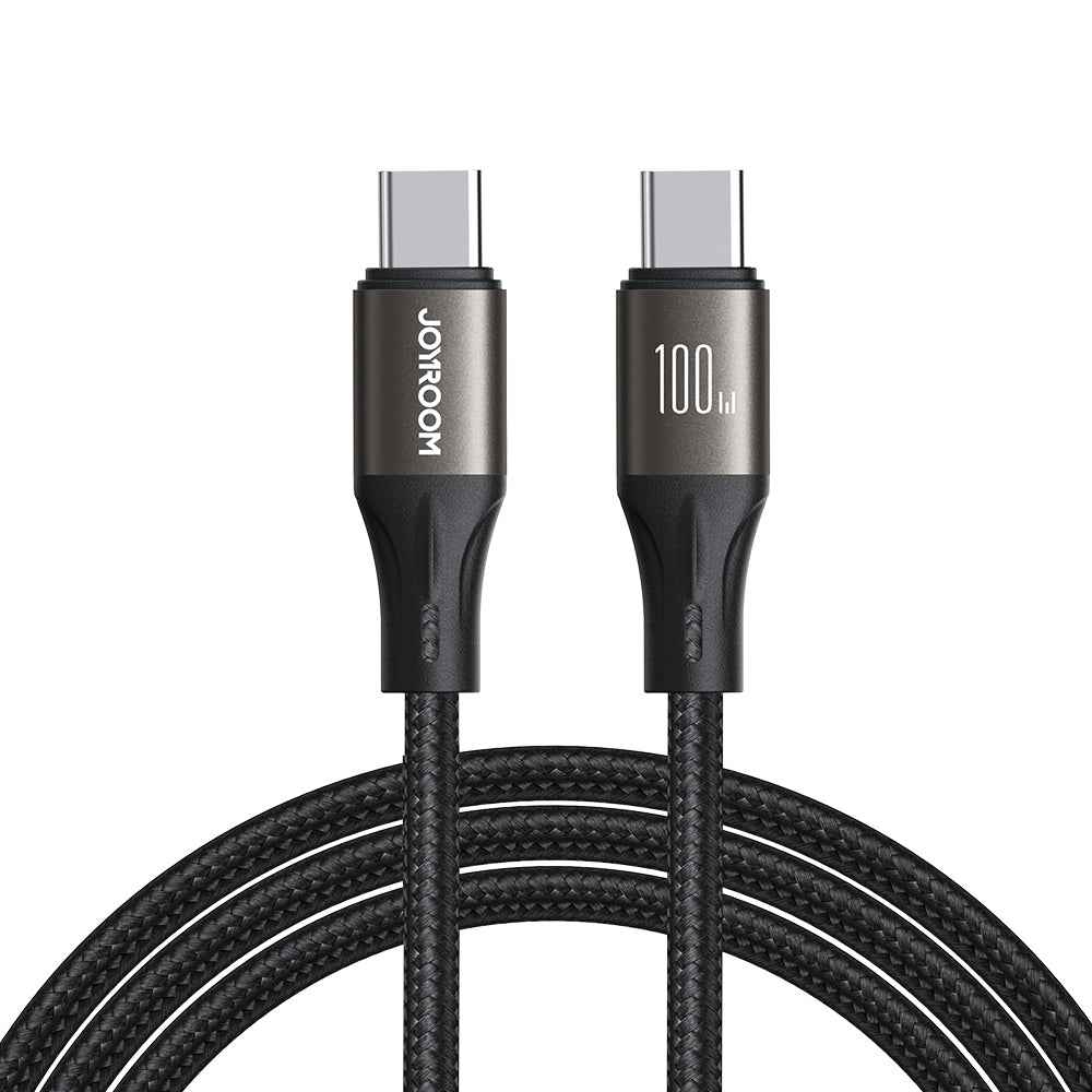 Uniqbuy For JOYROOM SA25-CC5 100W USB-C/Type-C to USB-C/Type-C Fast Charge Data Cable, Length:2m(Black)