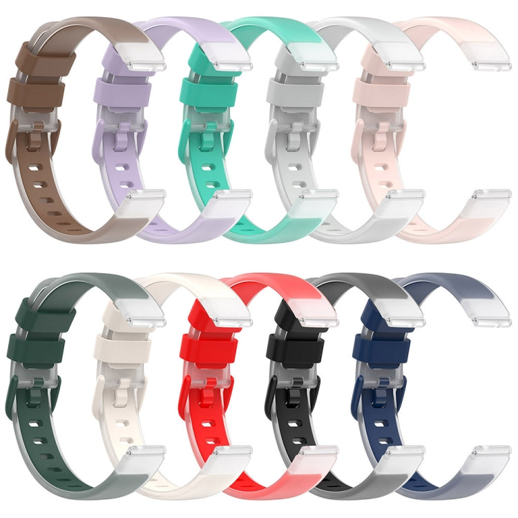 12mm Universal Two Color Transparent Silicone Watch Band