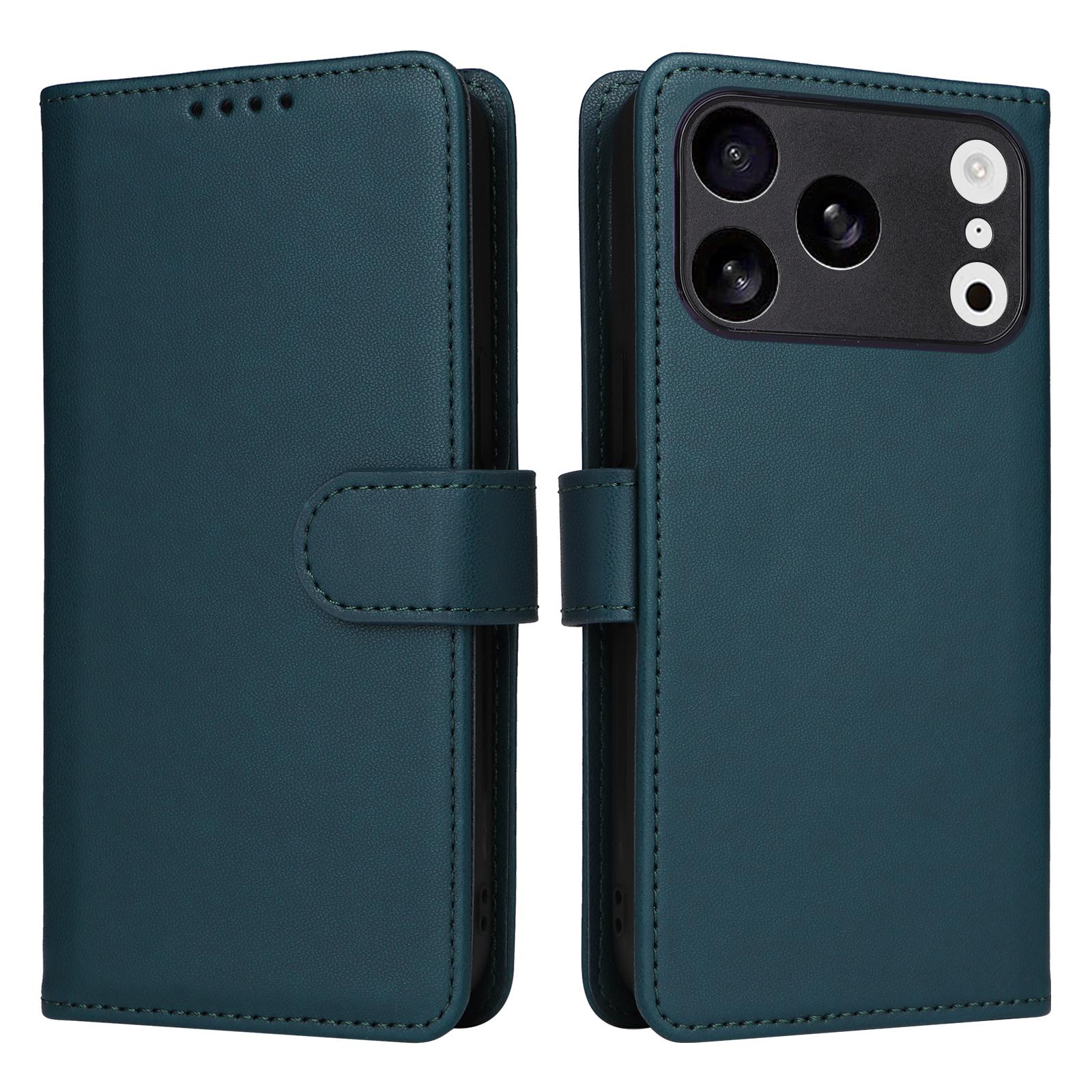 Compatible with iPhone 18 Pro & 17 Pro BETOPNICE BN-005 2 in 1 Detachable Imitate  Leather Phone Case - Blue