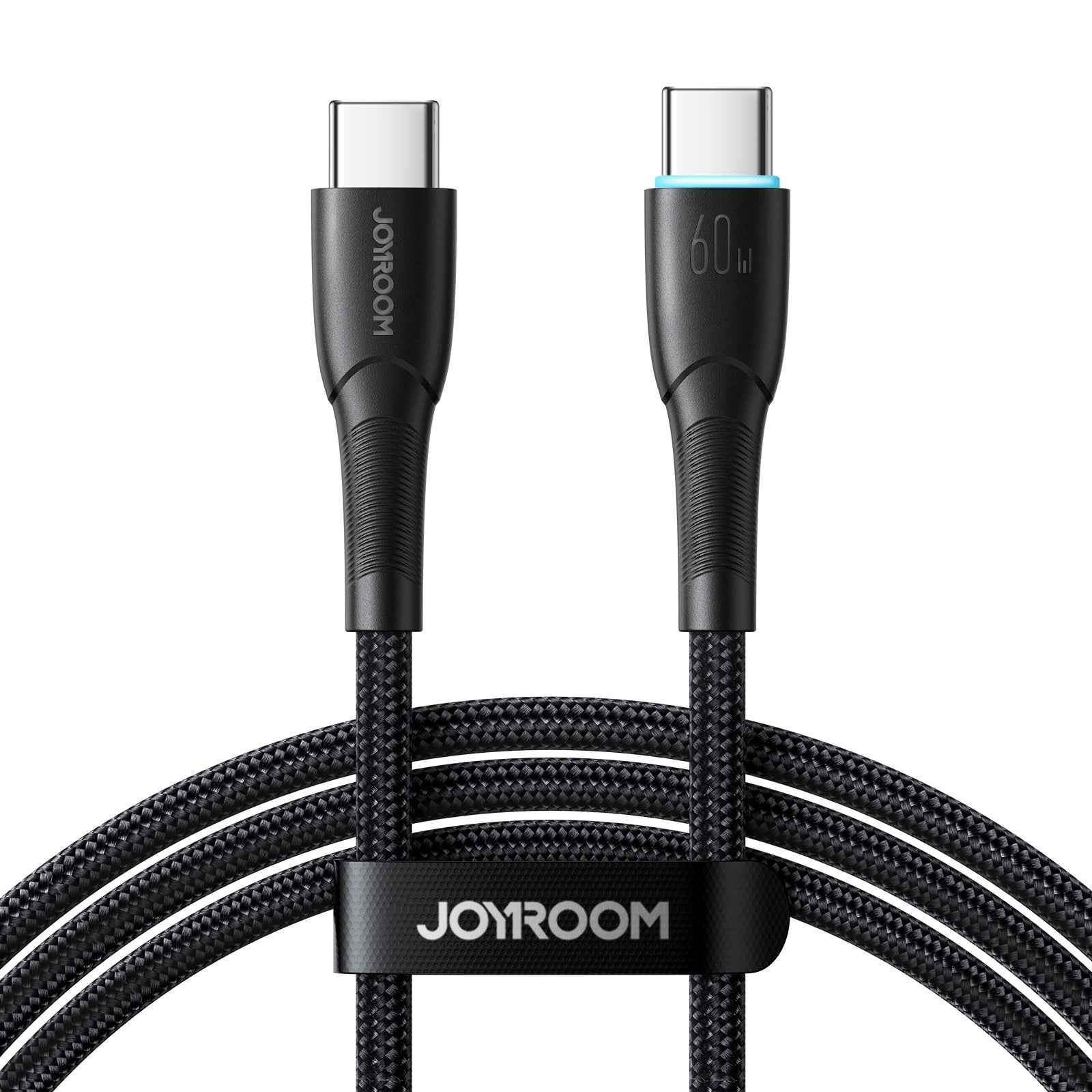 Uniqbuy For JOYROOM SA32-CC3 Starry Series 60W USB-C / Type-C to USB-C / Type-C Fast Charging Data Cable, Length:1m(Black)