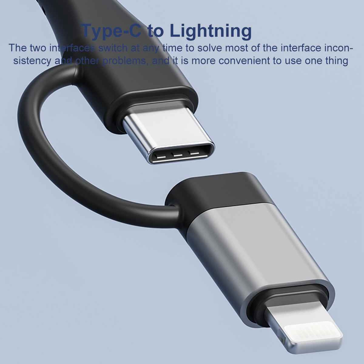 Uniqbuy For 5 in 1 USB-C / Type-C to USB-C / Type-C + USB + SD & TF Card Reader