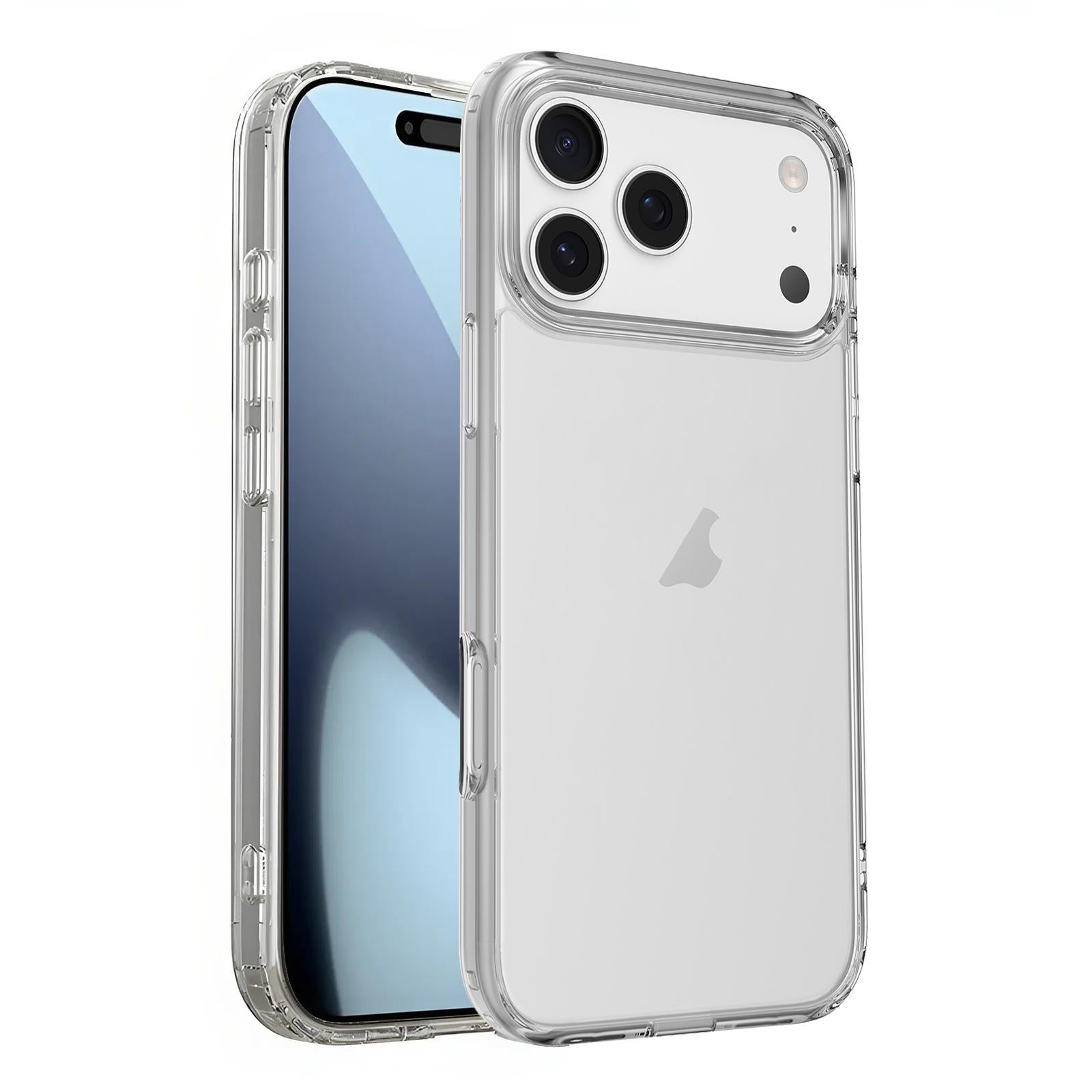 Compatible with iPhone 18 Pro Mutural Ice Series TPU Phone Case - Transparent