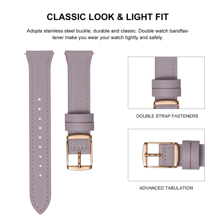 Universal Genuine Leather Watch Band