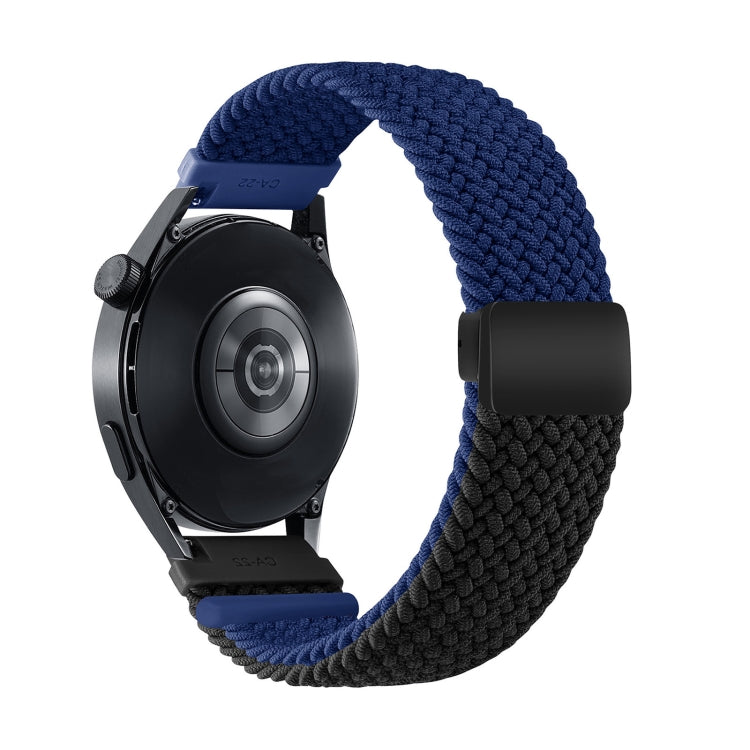 Two-color Magnetic Braided Nylon Watch Band